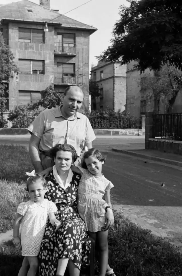 Family snapshot · 1955